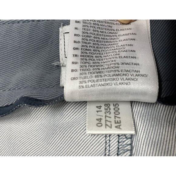 Adidas Mens Gray Golf Shorts Size 38 Stretch Fabric With Pockets For Comfort & S - Picture 10 of 10